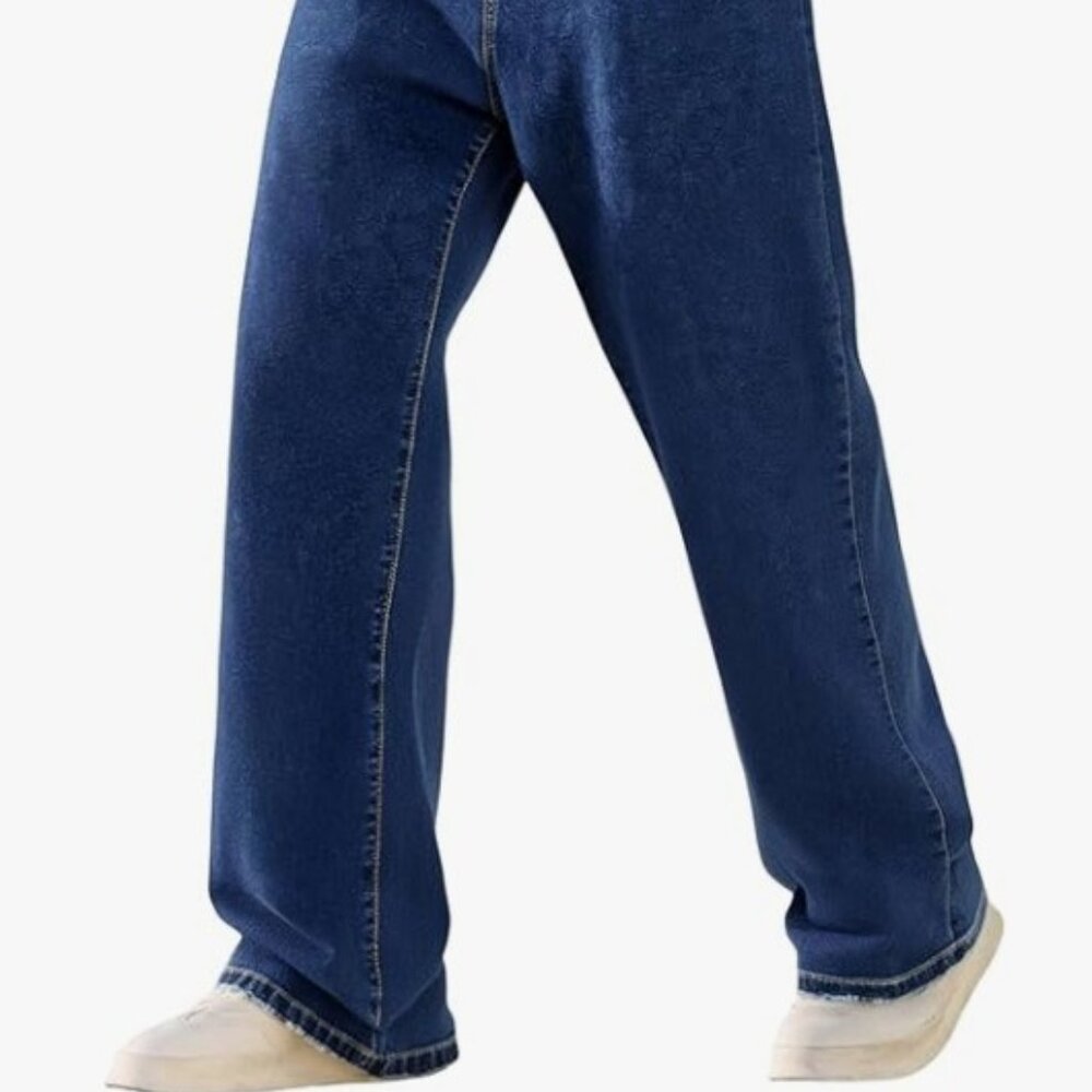 ** NO LONGER AVAILABLE ** Men's Baggy Wide Leg Skater-style Jeans - 38 x 30